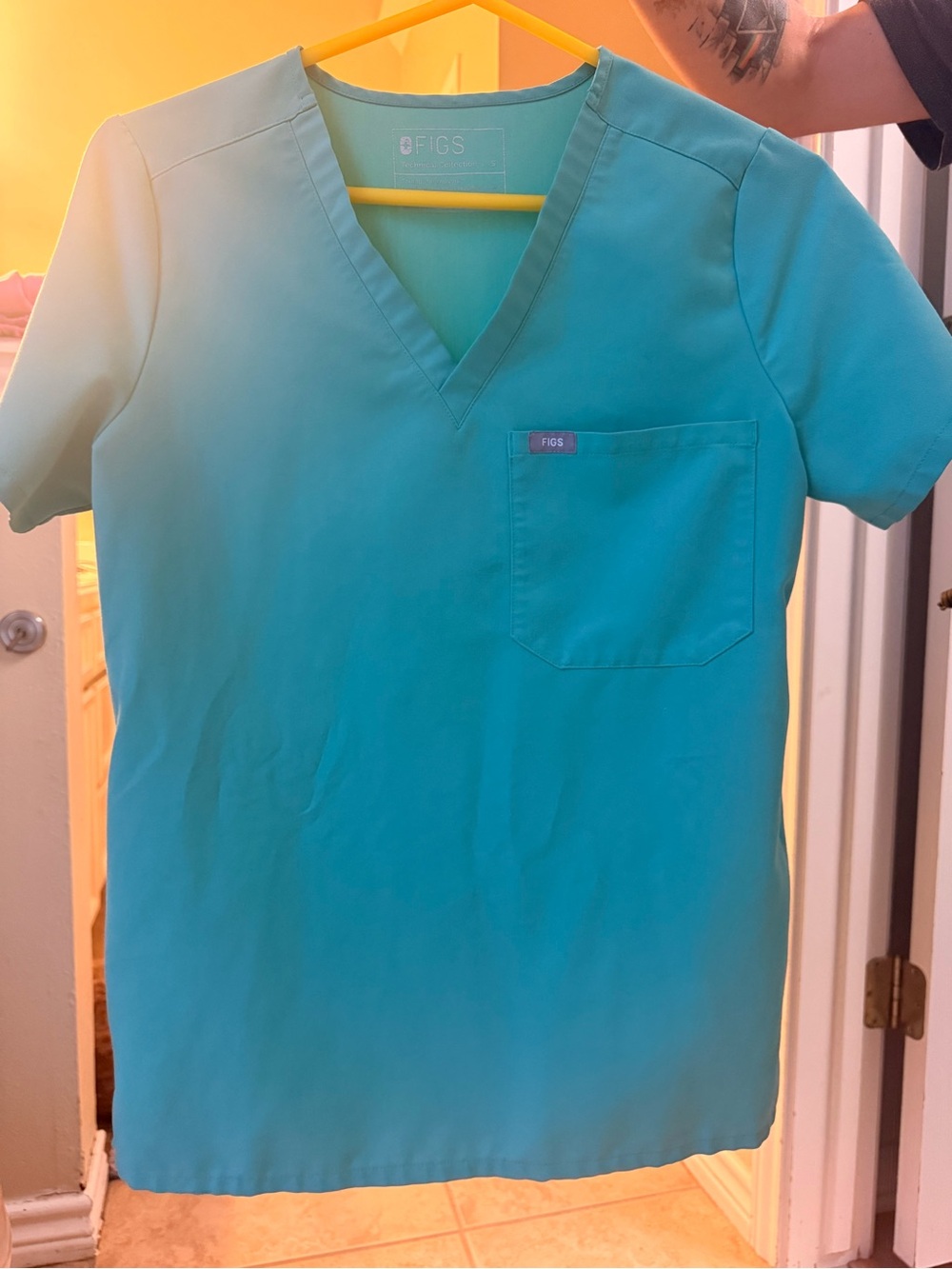 Size small for pants and shirt